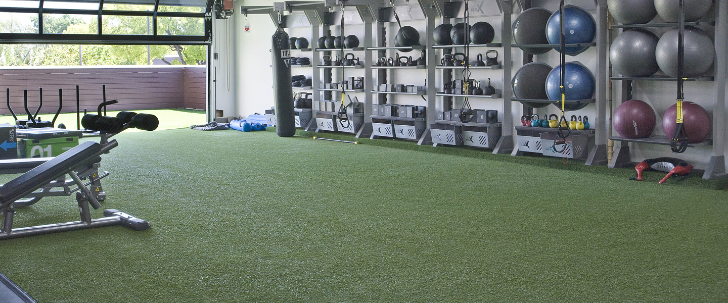 Villa Sport Turf Area on Fitness Floor